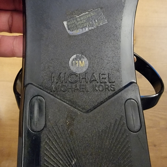 MICHAEL KORS Jelly PVC / Cork Sandals - Picture 11 of 11